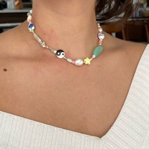 Handmade charm necklace